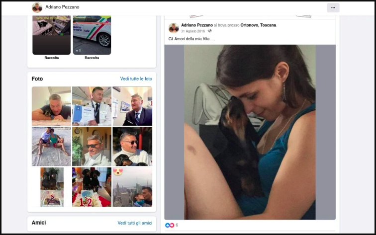 AMANTI MINORENNI DEL PEDOFILO ADRIANO PEZZANO